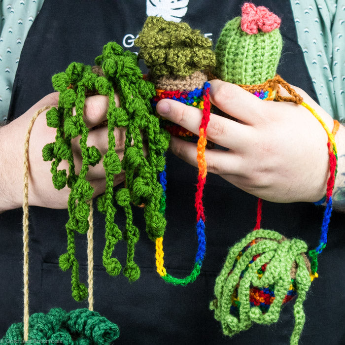 Crocheted Plant Accessories